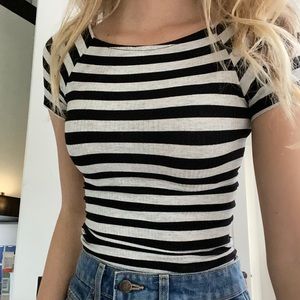 striped t shirt